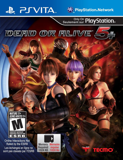 J2Games.com | Dead or Alive 5+ (Playstation Vita) (Pre-Played - CIB - Very Good).