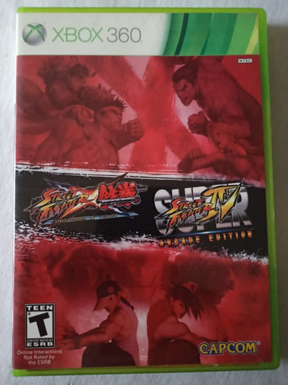 Street Fighter X Tekken/Super Street Fighter IV: Arcade Edition (Xbox 360)
