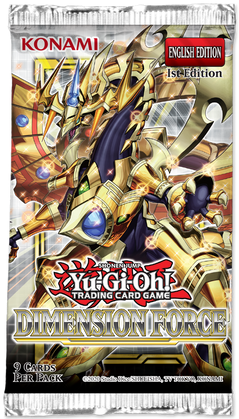 Yu-Gi-Oh Dimension Force Booster Pack (Toys)