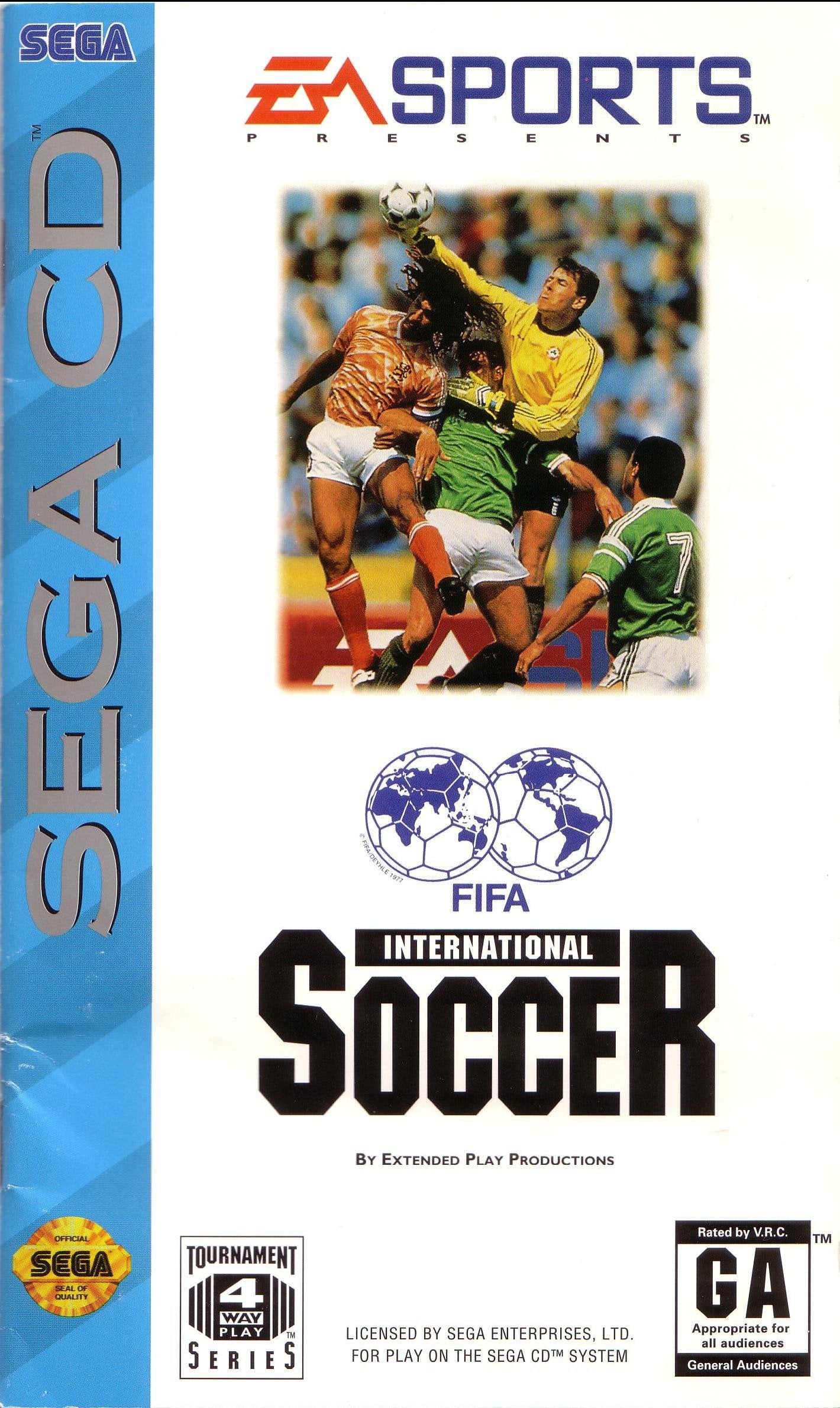 J2Games.com | FIFA International Soccer (Sega CD) (Pre-Played - Game Only).