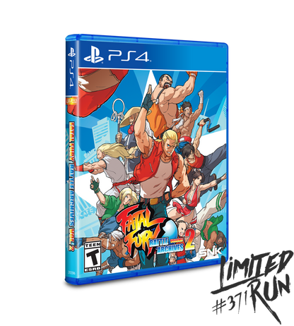 Juegos de ejecución limitada n.º 371: Fatal Fury: Battle Archives Volumen 2 (Playstation 4)