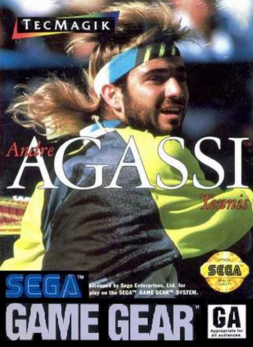 Andre Agassi Tennis (Sega Game Gear)