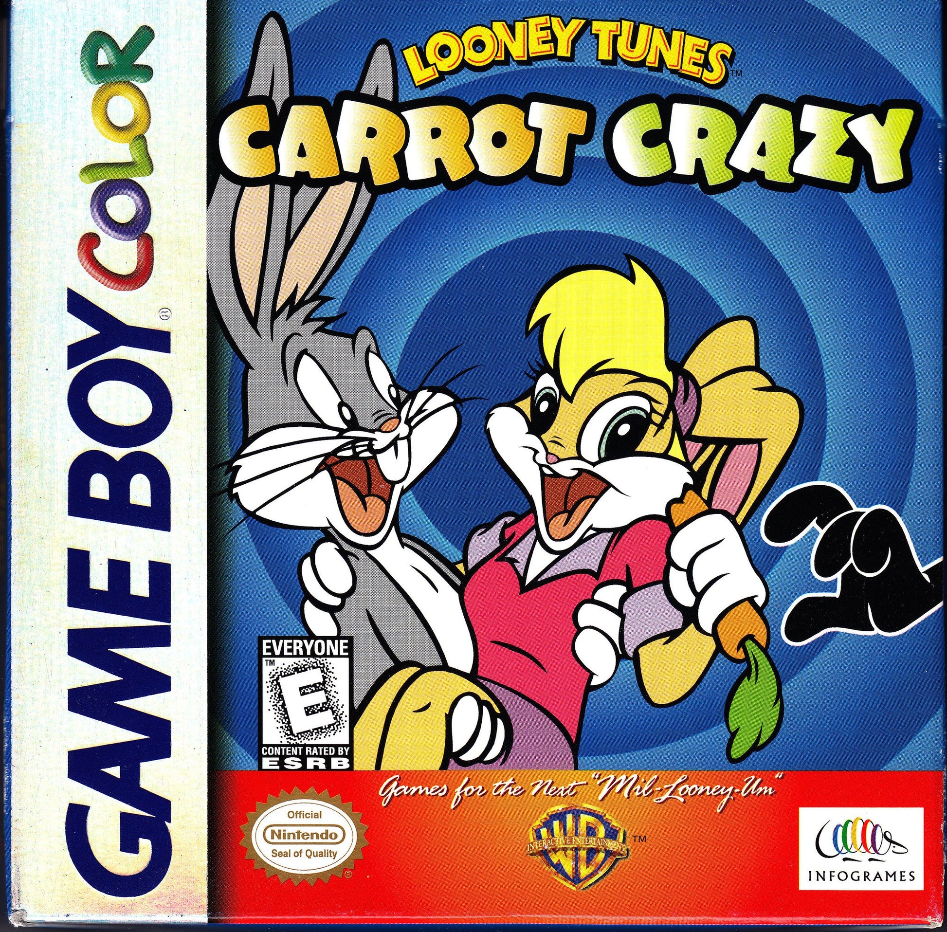 J2Games.com | Looney Tunes Carrot Crazy (Gameboy Color) (Pre-Played - Game Only).