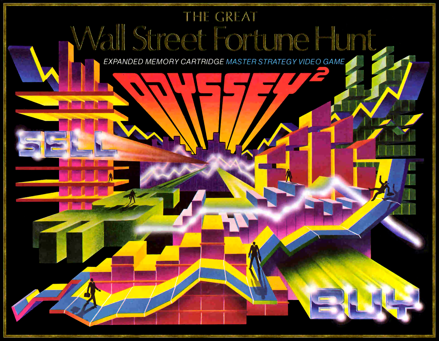 J2Games.com | The Great Wall Street Fortune Hunt (Odyssey 2) (Pre-Played - CIB - Good).