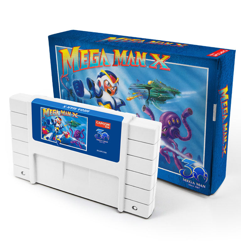Mega Man X - Cartucho clásico del 30.º aniversario - Colección de cartuchos heredados (Super Nintendo)