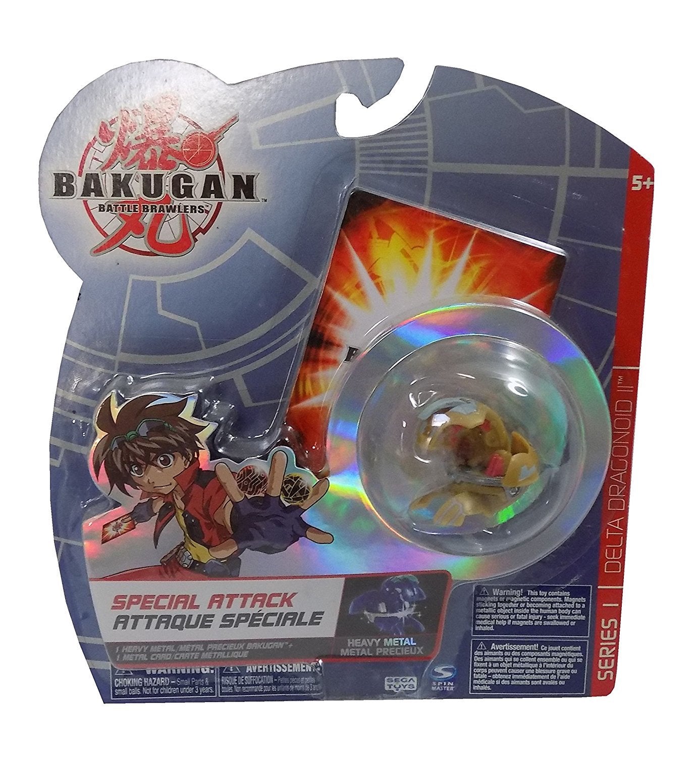 J2Games.com | Bakugan Special Attack Booster Delta Dragonoid II  (Toys) (Brand New).