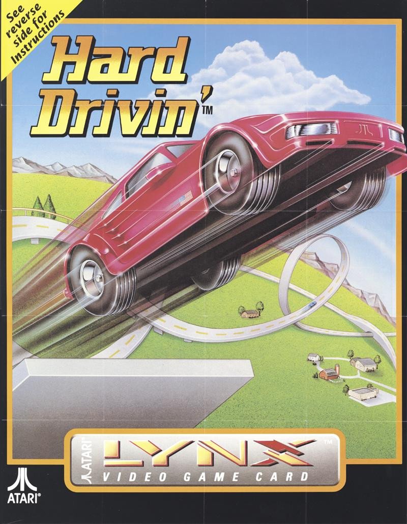 J2Games.com | Hard Drivin' (Atari Lynx) (Pre-Played - Game Only).