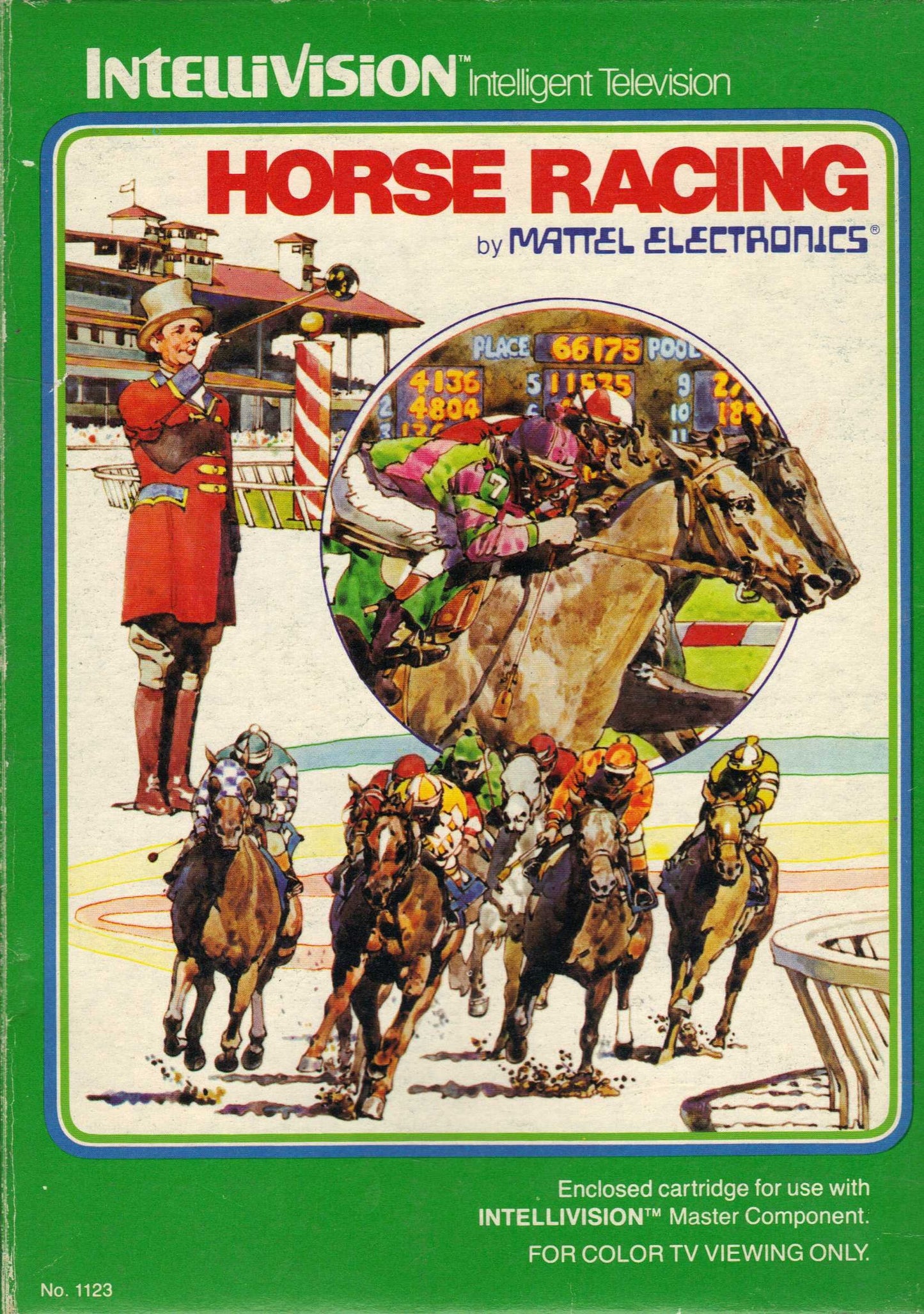 J2Games.com | Horse Racing (Intellivision) (Pre-Played - Game Only).