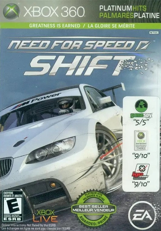 Need For Speed: SHIFT (Éxitos Platino) (Xbox 360)
