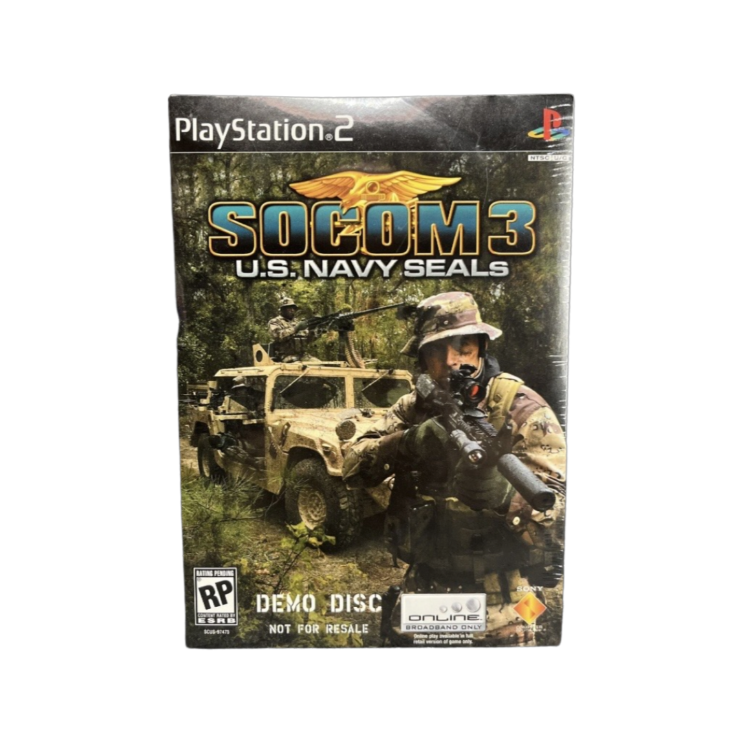 SOCOM 3: U.S. Navy SEALs [Demo Disc] (Playstation 2)