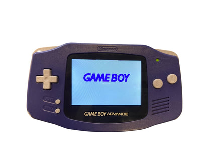 Custom Modded Gameboy Advance Indigo With Backlit Screen (Gameboy Advance)