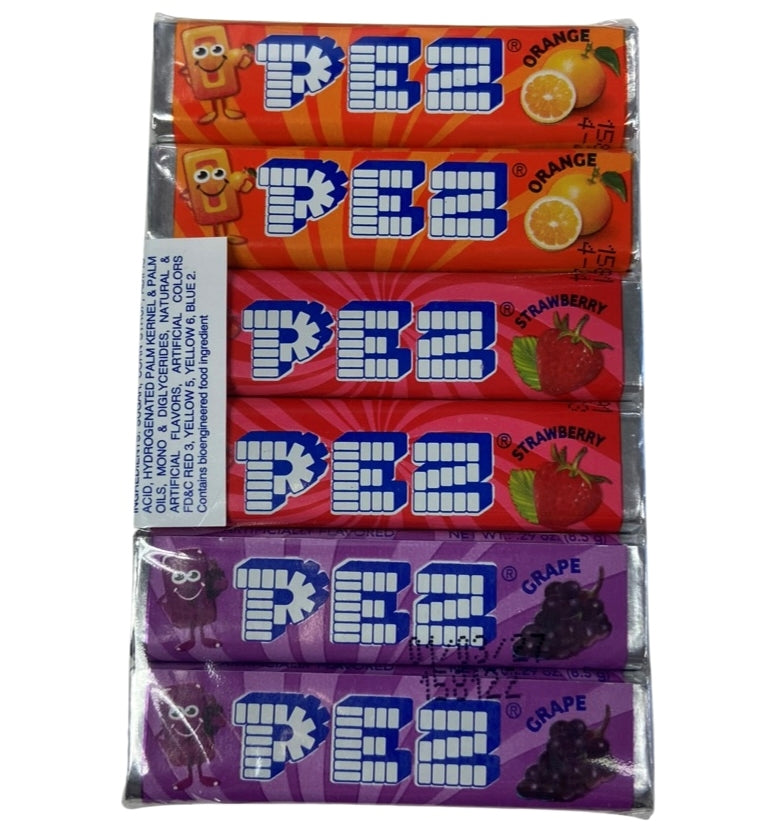 PEZ 6-Pack Candy Refills