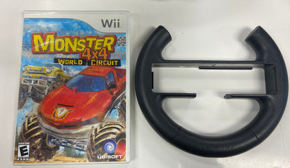Paquete de volante Monster 4X4 World Circuit (Wii)