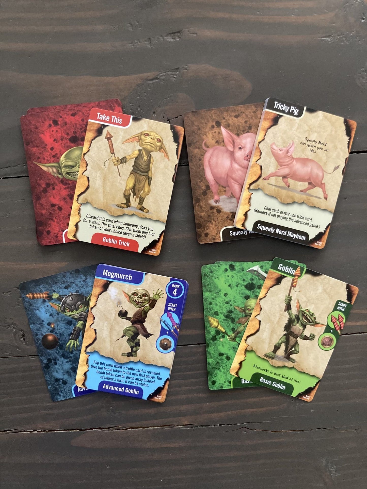 ¡Lucha de fuegos artificiales de duendes! (Juegos de mesa)