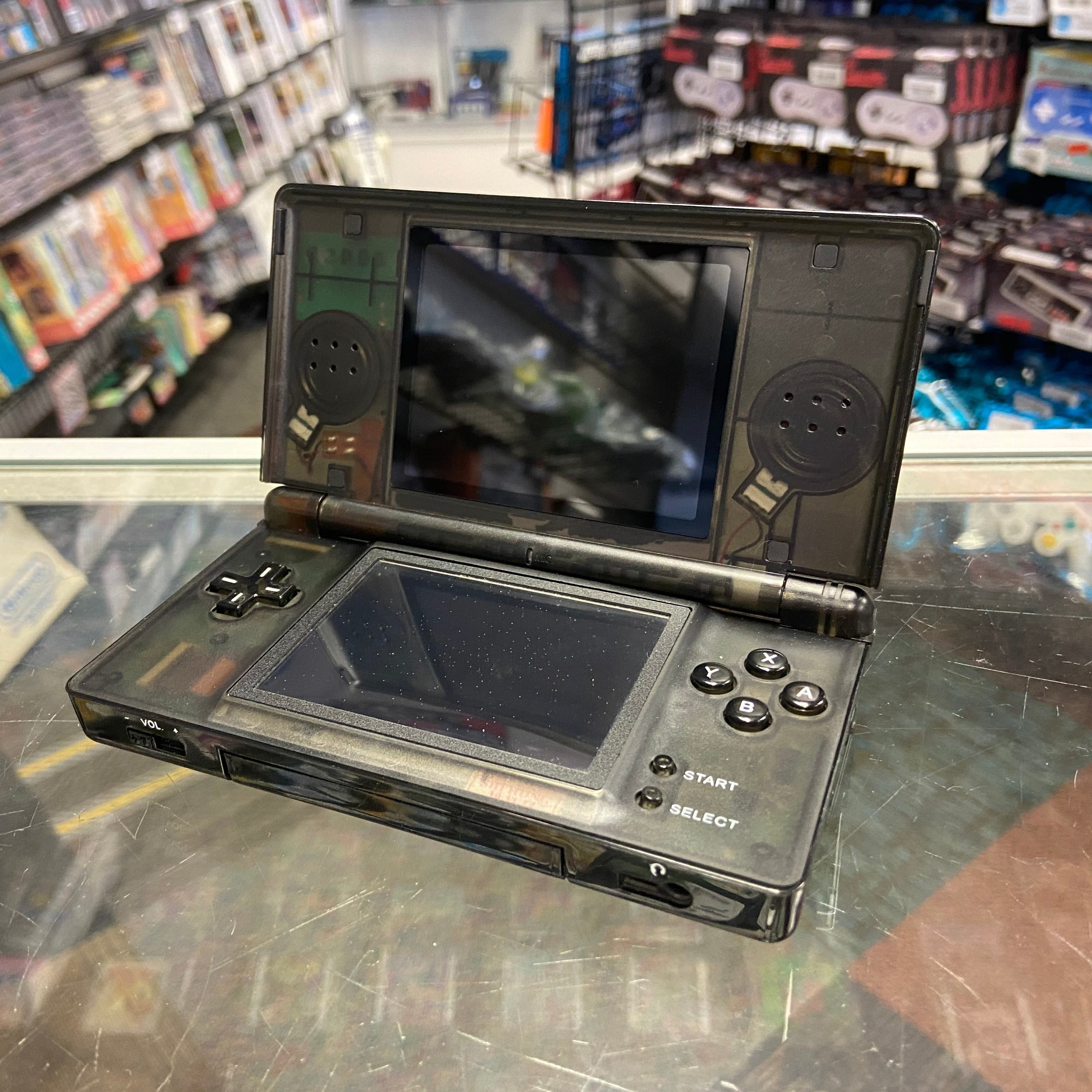 Custom Nintendo DS Lite With Black Translucent Shell (Nintendo DS ...