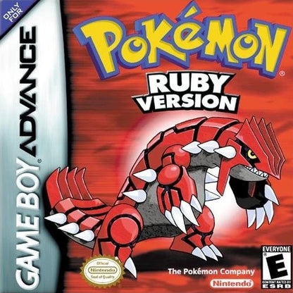 Versión Pokémon Rubí (Gameboy Advance)