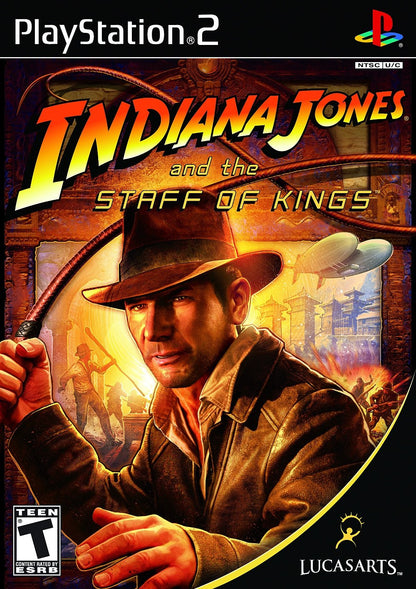 J2Games.com | Indiana Jones and the Staff of Kings (Playstation 2) (Pre-Played - Game Only).