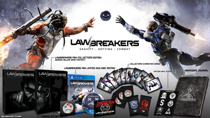J2Games.com | LImited Run #419 Lawbreakers Collectors Edition (Playstation 4) (Brand New).