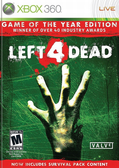 J2Games.com | Left 4 Dead Game of the Year Edition (Xbox 360) (Pre-Played - Game Only).