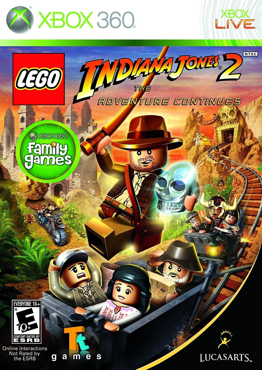 J2Games.com | LEGO Indiana Jones 2: The Adventure Continues (Xbox 360) (Pre-Played - Game Only).