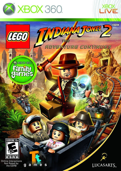 J2Games.com | LEGO Indiana Jones 2: The Adventure Continues (Xbox 360) (Pre-Played - Game Only).