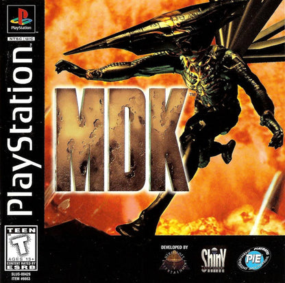 J2Games.com | MDK (Playstation) (Complete - Very Good).
