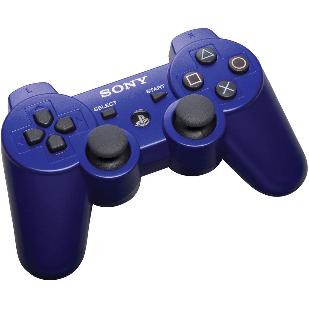 Dualshock 3 Metallic Blue Wireless Controller (Playstation 3)
