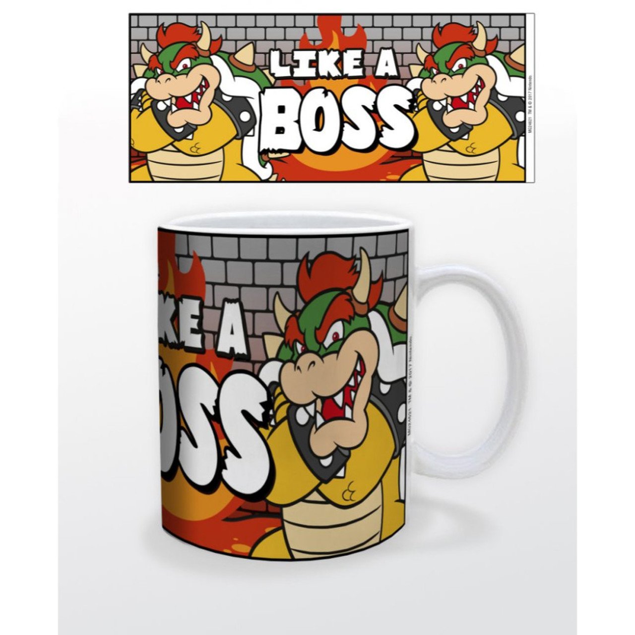 J2Games.com | Bowser: Like a Boss Mug 11 oz (Toys) (Brand New).