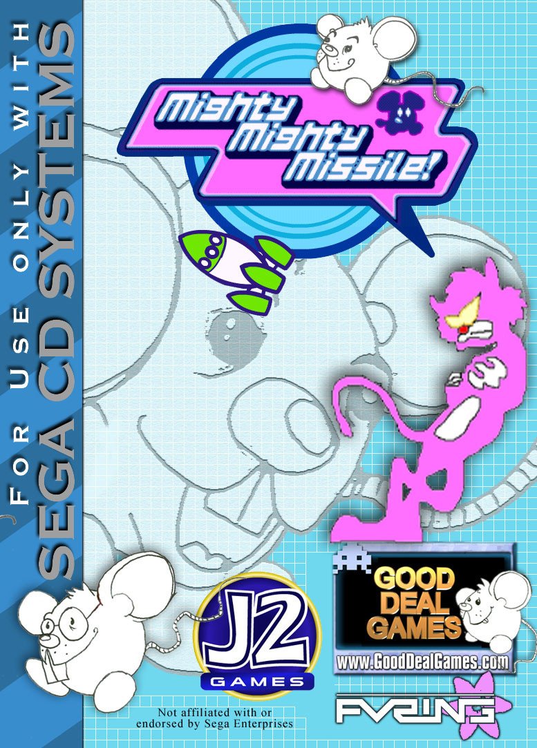 J2Games.com | Mighty Mighty Missile (SegaCD) (Brand New).