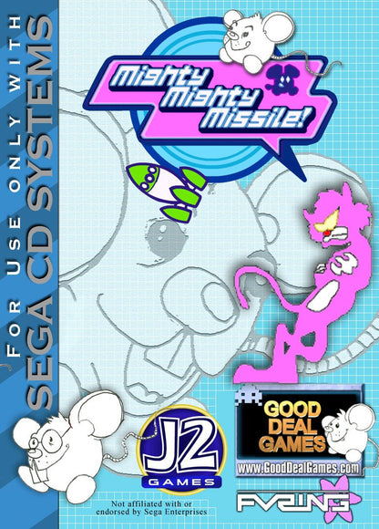 J2Games.com | Mighty Mighty Missile (SegaCD) (Brand New).