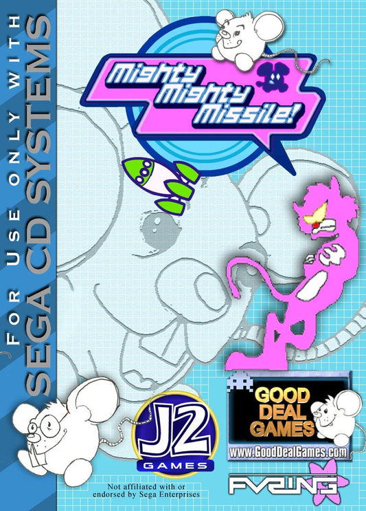 J2Games.com | Mighty Mighty Missile (SegaCD) (Brand New).