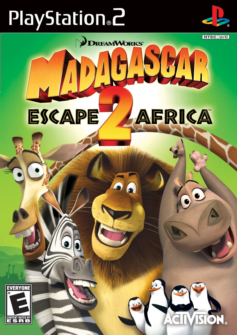 J2Games.com | Madagascar Escape 2 Africa (Playstation 2) (Pre-Played).