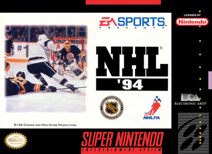 J2Games.com | NHL 94 (Super Nintendo) (Pre-Played - Game Only).