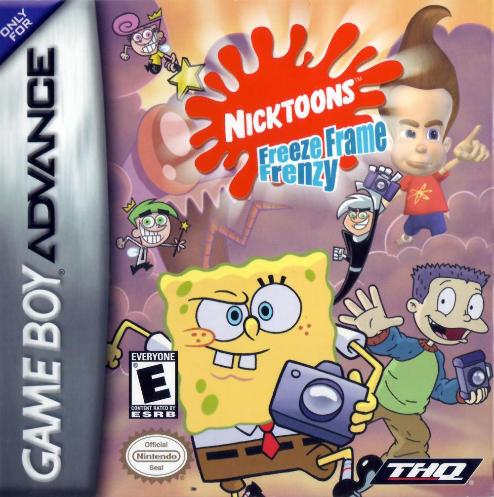 J2Games.com | Nicktoons Freeze Frame Frenzy (Gameboy Advance) (Pre-Played - Game Only).