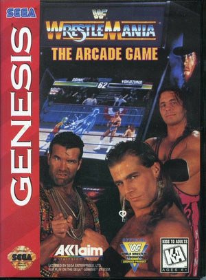 wwfシリーズa/1 WWF Wrestlemania Arcade Game (Sega Genesis) – J2Games
