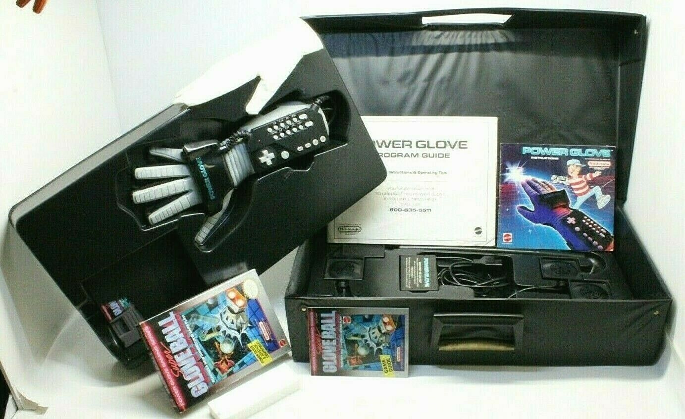 Nintendo Power Glove in Salesman's Sample Case (Nintendo NES)