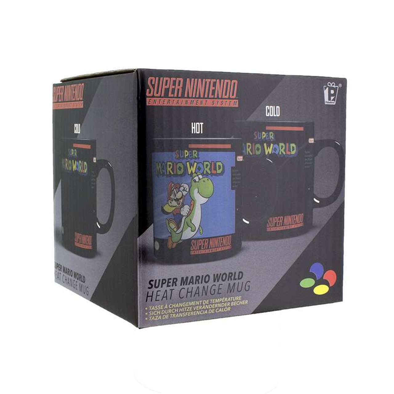 J2Games.com | SNES Heat Change Mug Mario World (Toys) (Brand New).