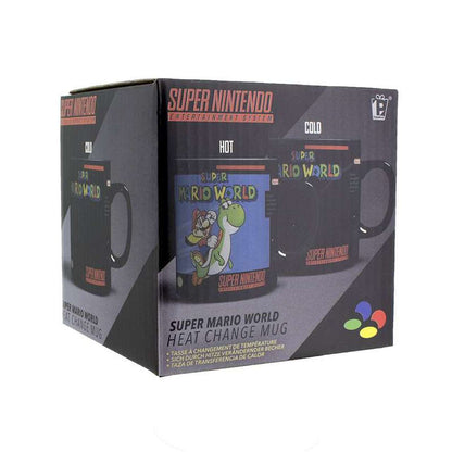 J2Games.com | SNES Heat Change Mug Mario World (Toys) (Brand New).