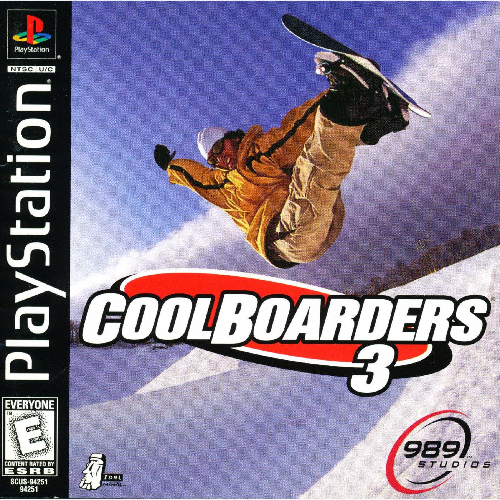 J2Games.com | Cool Boarders 3 (Playstation) (Pre-Played - CIB - Good).