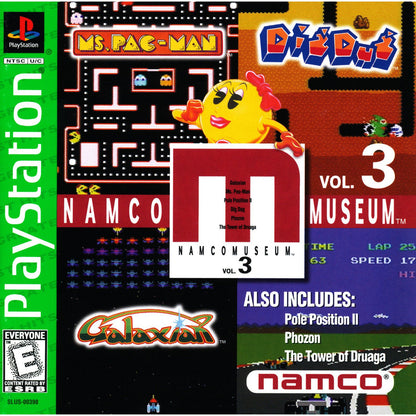 J2Games.com | Namco Museum Volume 3 (Greatest Hits) (Playstation) (Pre-Played - CIB - Good).