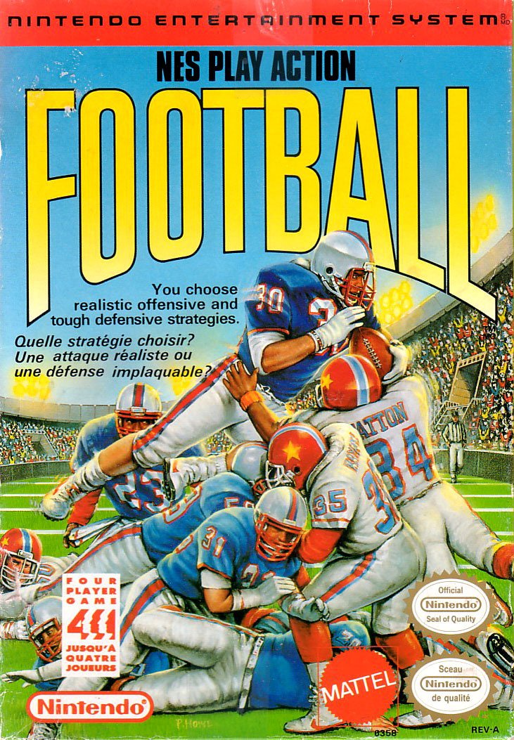 J2Games.com | Play Action Football (Nintendo NES) (Pre-Played - Game Only).