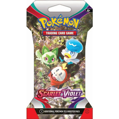 Pokemon TCG: Scarlet and Violet Sleeved Booster Pack (Toys)