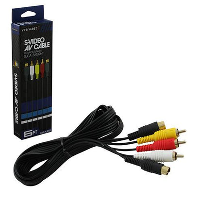 J2Games.com | Saturn S-Video Cable (Retro-Bit) (Brand New).