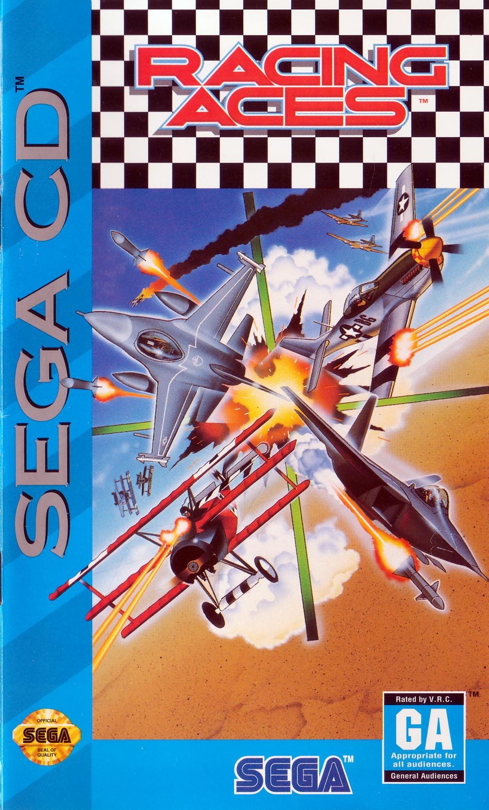 J2Games.com | Racing Aces (Sega CD) (Complete - Very Good).