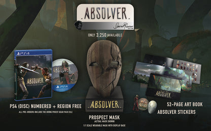 J2Games.com | Absolver Prospect Mask Special Reserve Edition (Playstation 4) (Pre-Played - CIB - Very Good).