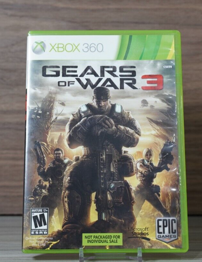 Gears of War 3 (no empaquetado para la variante de venta individual) (Xbox 360)