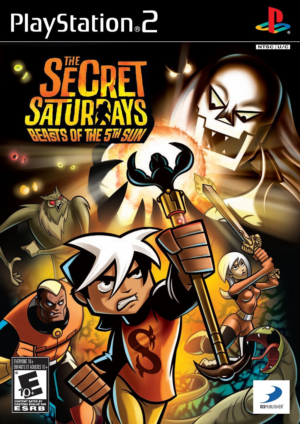 J2Games.com | The Secret Saturdays: Beasts of The 5th Sun (Playstation 2) (Pre-Played - Game Only).