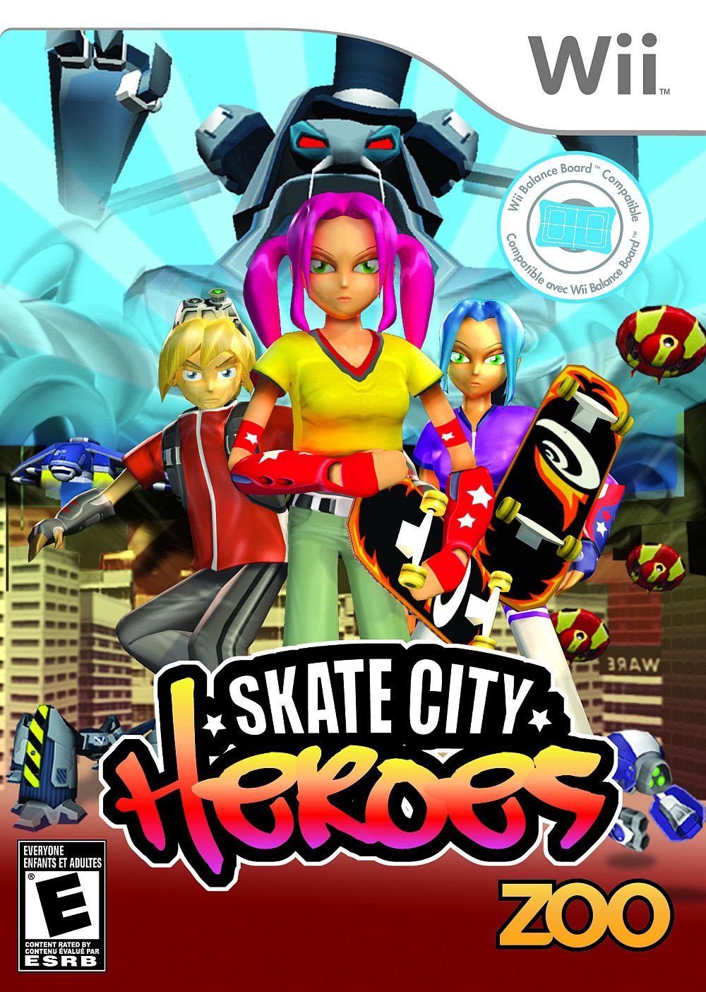 J2Games.com | Skate City Heroes (Wii) (Pre-Played - Game Only).