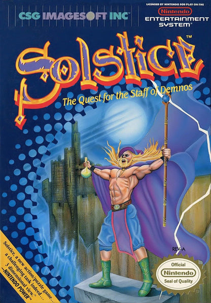 J2Games.com | Solstice (Nintendo NES) (Pre-Played - Game Only).