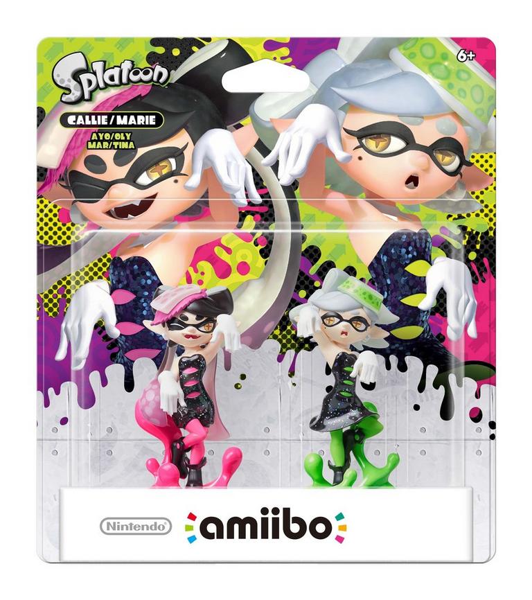 Paquete doble Splatoon Callie y Marie Amiibo: Serie Splatoon (Nintendo Switch)